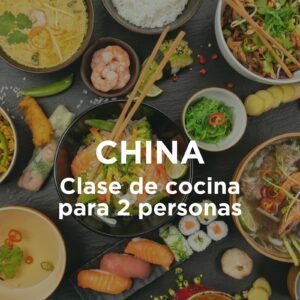 Clase de cocina para 2 personas